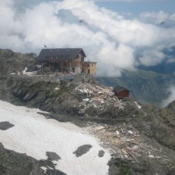 Stettiner H&uuml;tte - Lawinenschaden