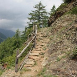 Meraner H&ouml;henweg - der Weg